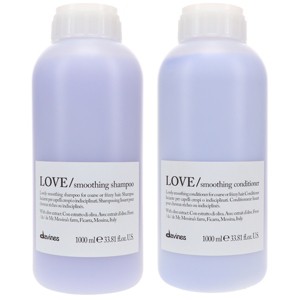 Davines LOVE Smoothing Shampoo 33.8 oz & LOVE Smoothing Conditioner 33.8 oz Combo Pack - 1 of 4