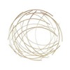 Cheung's Denine Large Gold Abstract Round Wall Art - 2 of 4