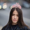 MEANT2TOBE 16th Birthday Sash and Tiara for Girls - Fabulous Set: Glitter Sash + Ripples Rhinestone, Pink - image 2 of 4