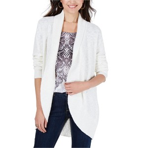 Style & Co. Womens Shawl Lapel Cardigan Sweater - 1 of 1