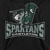 Castleton University Official Distressed Primary Logo Adult Pull-Over Hoodie - 2 of 4