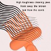 Comb Curling Iron Hollow Cleaning Brush, Specification: 17x5.5cm(Orange) - 4 of 4
