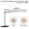 Hyleory 144'' Square Cantilever Umbrella - 4 of 4