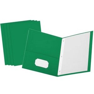 Paper Folders with Pockets 2 Pocket Folders Bulk, Two Pocket Folders for Letter Size Sheets, File Folders with Pockets - by Enday - 1 of 1