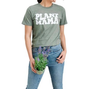 Women's Plant Mama Graphic Shirt - 123 Amore - 1 of 4