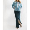 Women's Tasha Cargo Maxi Skirt - falcon park - 4 of 4