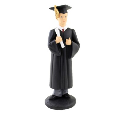 Figurine 8.25" Graduate Male Diploma College High School  -  Decorative Figurines