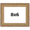 PosterPalooza | 8x6 Wood Antique Frame with UV Acrylic, 4 Finishes: Bronze, Gold, Silver, and Black - 2 of 4