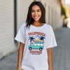 Simply Sage Market Women's California Surfers Short Sleeve Garment Dyed Tee - 2 of 2
