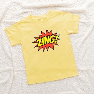 The Juniper Shop Comic Zing Toddler Short Sleeve Tee - 1 of 2
