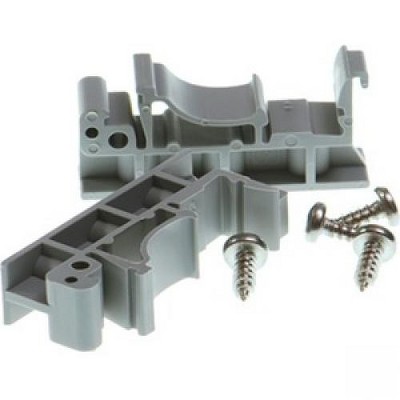 Brainboxes Mounting Rail Kit for Network Equipment - Aluminum