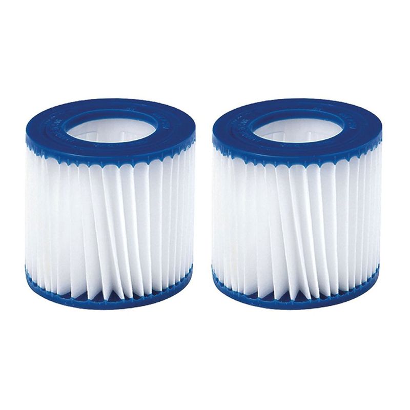 JLeisure Avenli 29P483 CleanPlus Small Anti Bacteria Filter Cartridge Replacement Part for the Avenli CleanPlus 300 Gallon Swimming Pool Pump, Blue, 1 of 5