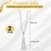 Unique Bargains Handmade Elegant Curtain Ties Holdbacks with Tassel for Home Office Hotel Decor - 2 of 4