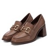 Carmela Collection Women's Leather Loafers 161127 - Taupe, 6 - 4 of 4