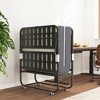 Twin Folding Bed with Memory Foam Mattress Portable Rollaway Bed Sturdy Metal Frame 75' x 38' - 2 of 4