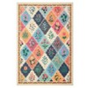 Garvee Area Rug, Washable Farmhouse Floral Print Rug, Soft Indoor Non-Slip Stain-Resistant Carpets for Living Room Bedroom - 3 of 4