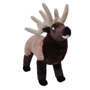 Wild Republic Cuddlekins Elk Stuffed Animal, 12 Inches - 1 of 1