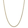 Black Bow Jewelry 2.5mm, 14k Yellow Gold, Solid Byzantine Chain Necklace - 3 of 4