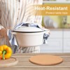 Itopfox 16 Pack Thick Cork Trivets - Heat Resistant Multifunctional Hot Pads for Table & Countertop, Ideal for Arts and Craft Projects - 4 of 4