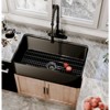 30-inch Fireclay Single Bowl Farmhouse Apron Kitchen Sink with Spring Pull Faucet All-in-one Kit - 3 of 3