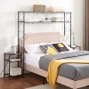 Dexmalle Queen Bed Frame with 2 Nightstands Headboards - 2 of 4