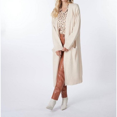 Women's Geraldine Long Pockets Cardigan - ESQUALO