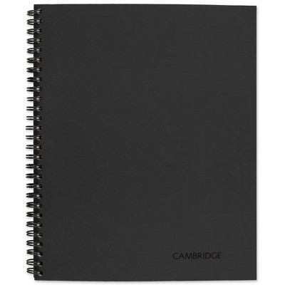 Cambridge Spiral Subject Notebook Legal Ruled Core LG Gray