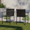 Modway Lagoon Outdoor Patio Dining Armchairs Set of 2 - 2 of 4