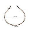 Unique Bargains Women's Faux Crystal Headband 0.20" Wide 1Pc - 4 of 4