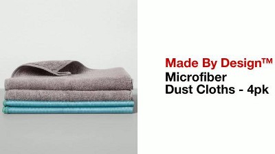 Microfiber Cleaning Cloths - 4ct - Made By Design™ : Target