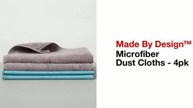 Microfiber Dust Cloths - 2ct - Made By Design&#8482;, 2 of 5, play video
