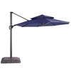 Sonkuki 11Ft Double Top Aluminum Cantilever Patio Umbrella with Base for Patio Deck Garden - 2 of 4