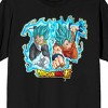 Dragon Ball Super Super Saiyan Goku & Vegeta Action Pose Men's Black Crew Neck Short Sleeve T-shirt - 2 of 3