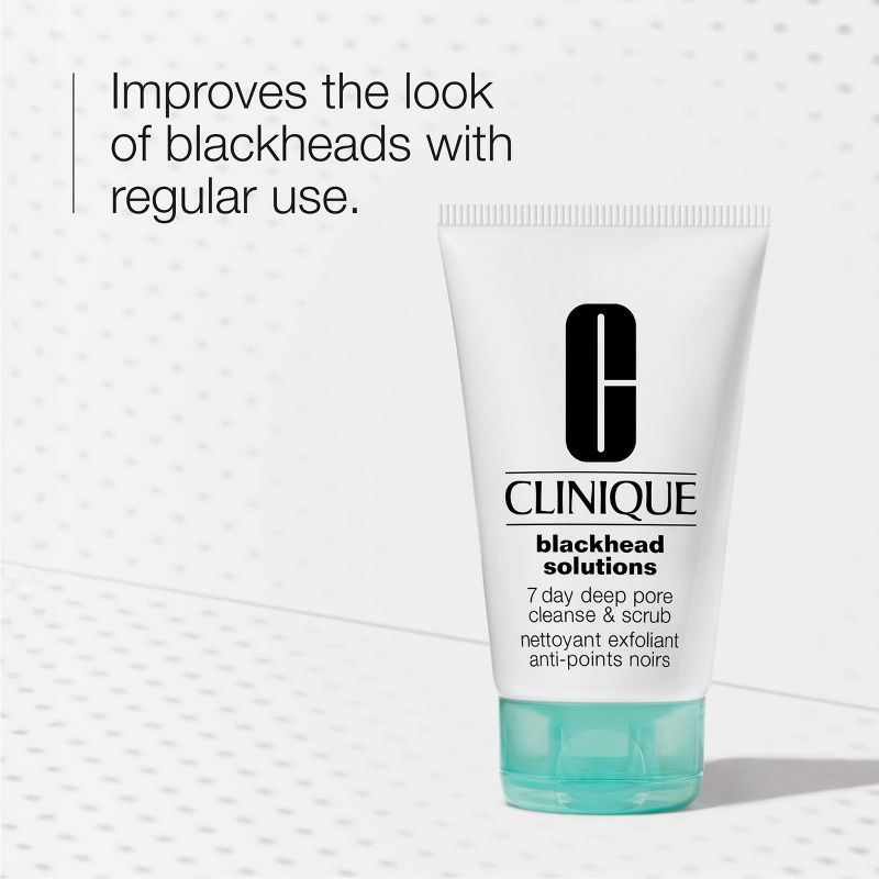 Clinique Blackhead Solutions 7 Day Deep Pore Cleanse &#38; Face Scrub - 4.2 fl oz - Ulta Beauty, 3 of 7