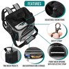 PetAmi Dog Bike Basket, Soft-Sided Ventilated Carrier Backpack, Pet Bicycle Handlebar Puppy Cat Kitten, Car Booster Seat Safety Strap - 3 of 4