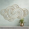 Dahlia Studios Gold Metal Arch Weave 43 1/4" Wide Metal Wall Art - 2 of 4