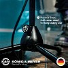 K&M König & Meyer 21090.500.55 Tripod Microphone Stand - Adjustable Telescoping 2-Piece Boom Arm - Folding Leg Base - German Made Black - 4 of 4
