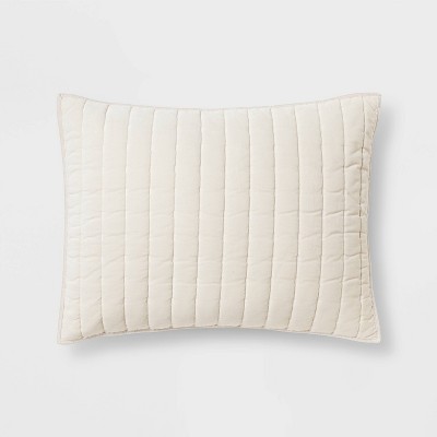 Cream hotsell euro sham