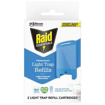 Raid Essentials Flying Insect Light Trap Refill - 2pk