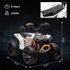 Jojoka 24V 2-Seater Kids Ride On ATV Car, Electric 4 Wheeler Off-Road Vehicle with Dual 550W Motors, LED Lights & Music - 2 of 4