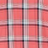Falcon Bay Men's Cotton Works Short Sleeve Button Down Sport Shirt | Red Medium - 2 of 3