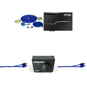 AudioControl LC-6.1200 High-Power Mutli-Channel Amplifier with Accubass with 4GA OFC Pure Copper Wiring Kit and ACR-1 Remote - 1 of 4