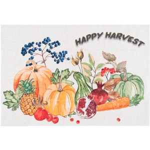 Harvest Door And Kitchen Mat DKM305 Machine Washable Skid-Resistant Power Loomed Indoor Rugs - Safavieh - 1 of 3