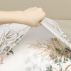 Unique Bargains Hair Skin Envelope Closure Floral Pillowcases Queen 20" x 30" 2 Pcs - 2 of 4