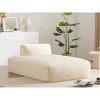 72" Plush Oversized Modular Single Sofa Bed with Fully Compressed Design - 3 of 4
