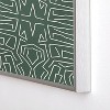 Marta Barragan Camarasa Abstract pattern linear stroke Metal Framed Art Print - Deny Desings - 3 of 3