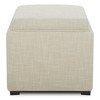 Spruce&Spring Storage Stool Ottoman - 2 of 4