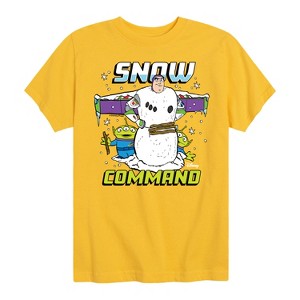 Boys' - Disney - Snow Command Short Sleeve Graphic T-Shirt - 1 of 4