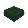 Meridian Furniture,Ames Boucle Fabric Ottoman - 4 of 4