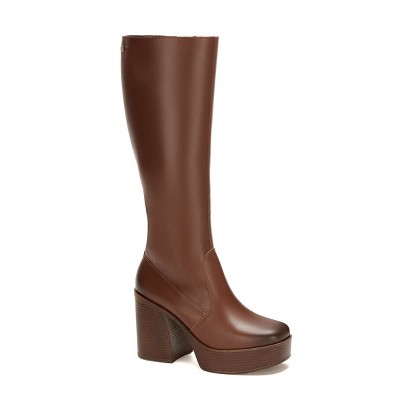Andrea Tall Riding Boots With Full Side Zipper 59698